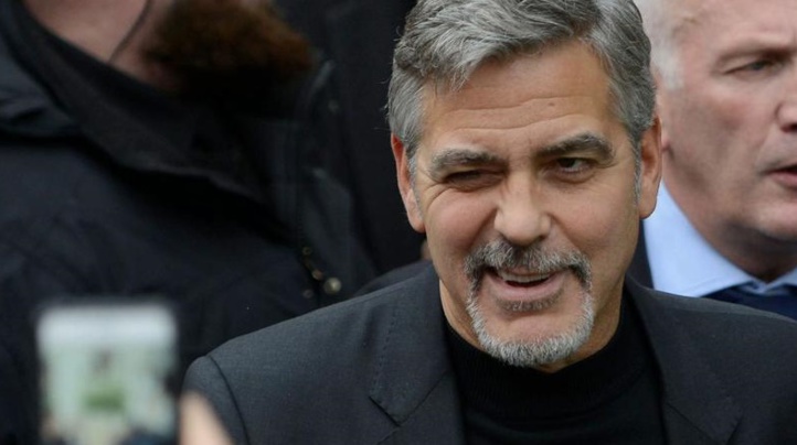 George Clooney en Ecosse George Clooney en Ecosse