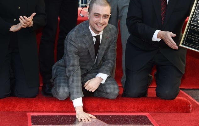 Daniel Radcliffe inaugure son étoile à Hollywood