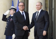 Hollande rencontre  Poutine à Moscou