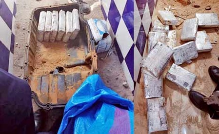 El Guerguerat : Mise en échec d'une tentative de trafic international de drogues et saisie de plus de 37 kg de cocaïne El Guerguerat : Mise en échec d'une tentative de trafic international de drogues et saisie de plus de 37 kg de cocaïne