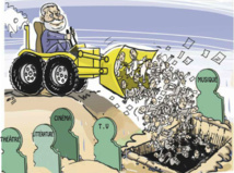 A Khouribga, le conseil municipal islamiste détruit la scène d’un festival de rap A Khouribga, le conseil municipal islamiste détruit la scène d’un festival de rap