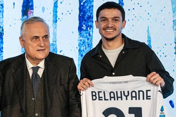 Reda Belahyane rejoint la Lazio Rome Reda Belahyane rejoint la Lazio Rome