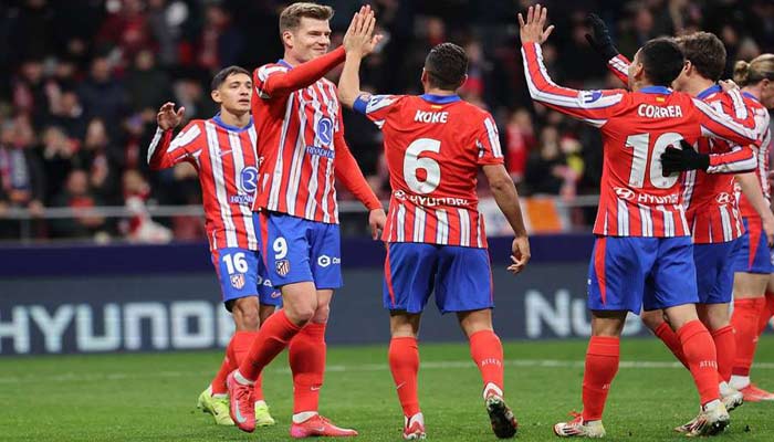 Coupe du Roi: L'Atlético Madrid se balade contre Getafe et file en demies
Coupe du Roi: L'Atlético Madrid se balade contre Getafe et file en demies