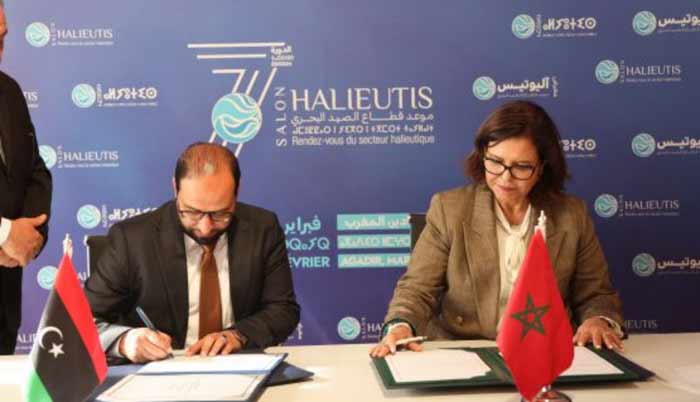 Halieutis 2025: Signature d'un protocole de coopération entre le Maroc et la Libye dans le domaine de la pêche et de l’aquaculture Halieutis 2025: Signature d'un protocole de coopération entre le Maroc et la Libye dans le domaine de la pêche et de l’aquaculture