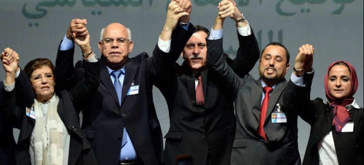 Accord inter-libyen historique à Skhirat Accord inter-libyen historique à Skhirat