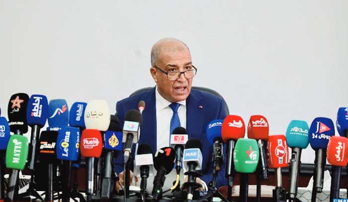 Cherkaoui Habboub : Le démantèlement d’une cellule terroriste liée à “Daech” montre concrètement que le Royaume fait face simultanément à des menaces terroristes externes et internes Cherkaoui Habboub : Le démantèlement d’une cellule terroriste liée à “Daech” montre concrètement que le Royaume fait face simultanément à des menaces terroristes externes et internes