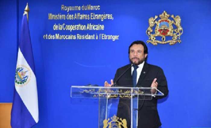 El Salvador réaffirme son soutien à l’intégrité territoriale et à la souveraineté du Maroc sur son Sahara El Salvador réaffirme son soutien à l’intégrité territoriale et à la souveraineté du Maroc sur son Sahara