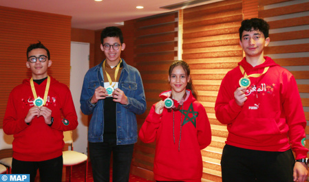 Les élèves marocains, lauréats de la 2ème édition Les élèves marocains, lauréats de la 2ème édition