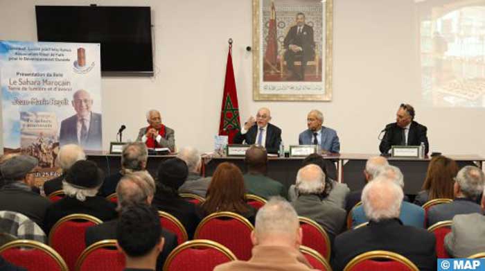 Présentation de l'ouvrage "Le Sahara marocain: Terre de lumière et d'avenir" de Jean-Marie Heydt Présentation de l'ouvrage "Le Sahara marocain: Terre de lumière et d'avenir" de Jean-Marie Heydt