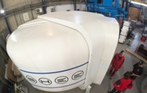 Un prototype de maison spatiale préfabriquée présenté à Strasbourg Un prototype de maison spatiale préfabriquée présenté à Strasbourg