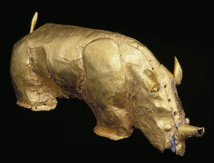 Avec le rhinocéros en or, l'Afrique du Sud redécouvre son histoire