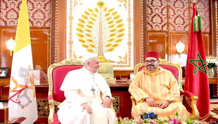 SM le Roi félicite le Pape François à l’occasion de l'anniversaire de son investiture à la mission papale SM le Roi félicite le Pape François à l’occasion de l'anniversaire de son investiture à la mission papale