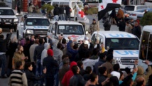 Un nouveau convoi d'aide humanitaire se dirige vers Madaya Un nouveau convoi d'aide humanitaire se dirige vers Madaya