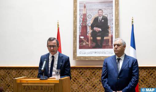 Bruno Retailleau salue l'amélioration "très significative" de la coopération France-Maroc dans le domaine migratoire Bruno Retailleau salue l'amélioration "très significative" de la coopération France-Maroc dans le domaine migratoire