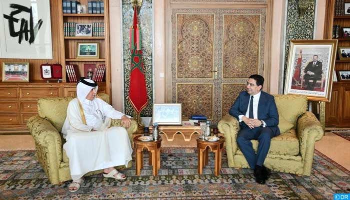 Le renforcement de la coopération au cœur des entretiens de Nasser Bourita avec son homologue qatari Le renforcement de la coopération au cœur des entretiens de Nasser Bourita avec son homologue qatari