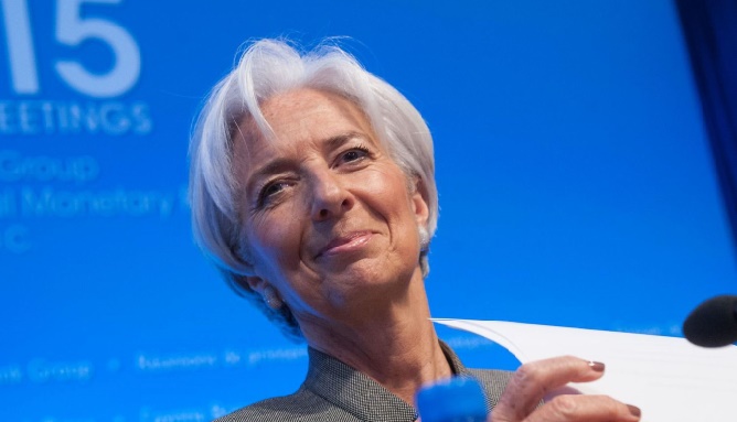 Christine Lagarde candidate à sa succession au FMI Christine Lagarde candidate à sa succession au FMI