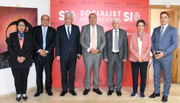 Le Premier secrétaire de l’USFP reçoit Abbas Zaki, membre du Comité central du Fatah Le Premier secrétaire de l’USFP reçoit Abbas Zaki, membre du Comité central du Fatah