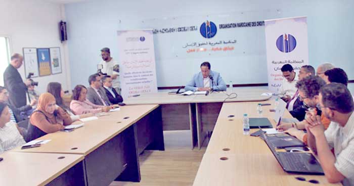 Naoufal Bouamri lève le voile sur les priorités de l’OMDH durant les quatre prochaines années Naoufal Bouamri lève le voile sur les priorités de l’OMDH durant les quatre prochaines années