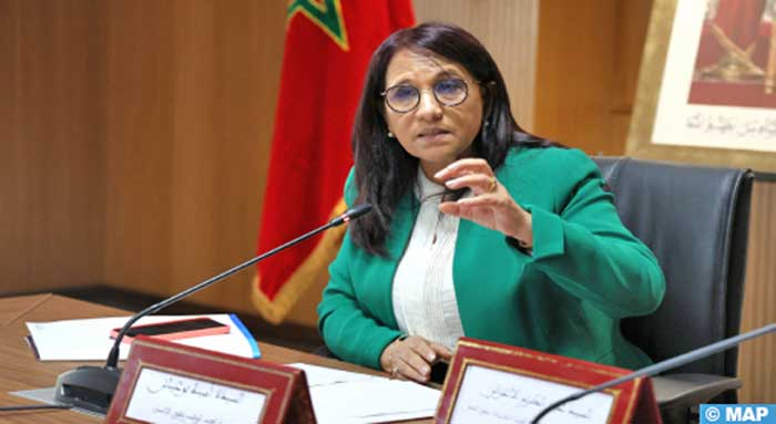 Amina Bouayach plaide pour la consolidation des alliances en vue d'un développement centré sur les personnes Amina Bouayach plaide pour la consolidation des alliances en vue d'un développement centré sur les personnes
