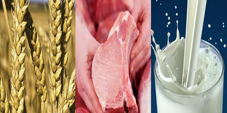 Hausse  des cours des céréales, de la viande et des produits laitiers à l’échelle mondiale