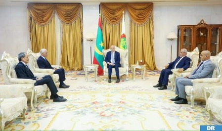 Le Président mauritanien reçoit le président de la Chambre des représentants
