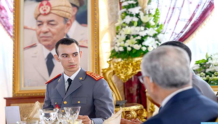 A l'occasion du 69ème anniversaire des FAR : SAR le Prince Héritier Moulay El Hassan préside le déjeuner offert par SM le Roi A l'occasion du 69ème anniversaire des FAR : SAR le Prince Héritier Moulay El Hassan préside le déjeuner offert par SM le Roi