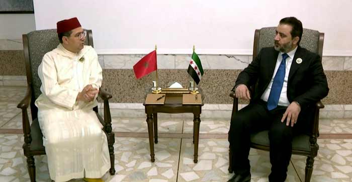 La Syrie remercie Sa Majesté le Roi pour la décision d’ouvrir l'ambassade du Maroc à Damas La Syrie remercie Sa Majesté le Roi pour la décision d’ouvrir l'ambassade du Maroc à Damas