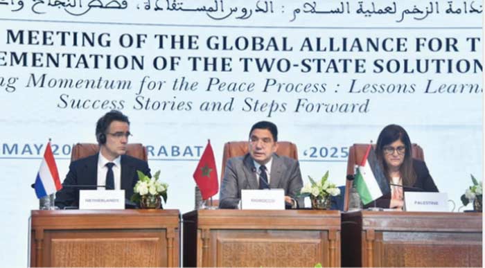 Nasser Bourita : Sous le leadership de SM le Roi, le soutien du Maroc à la Palestine combine action diplomatique et initiatives sur le terrain Nasser Bourita : Sous le leadership de SM le Roi, le soutien du Maroc à la Palestine combine action diplomatique et initiatives sur le terrain