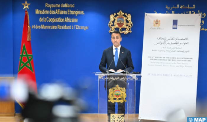 L’envoyé spécial de l'UE pour le Golfe salue le rôle du Maroc dans la promotion de la solution à deux Etats L’envoyé spécial de l'UE pour le Golfe salue le rôle du Maroc dans la promotion de la solution à deux Etats