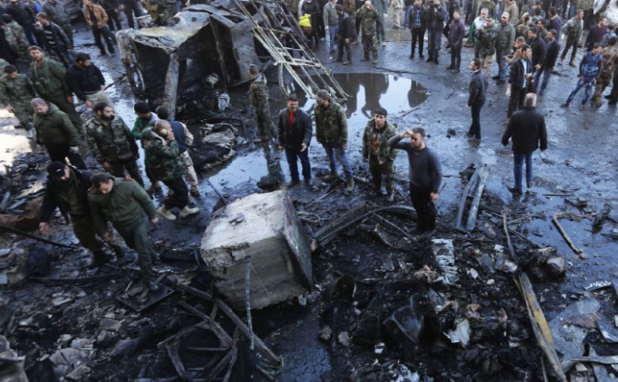 70 morts dans un attentat antichiite de l'EI près de Damas 70 morts dans un attentat antichiite de l'EI près de Damas