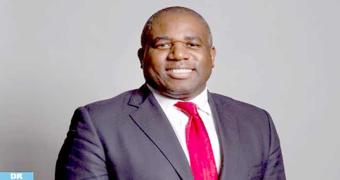 David Lammy réitère devant le parlement britannique le soutien du Royaume-Uni au plan d’autonomie marocain