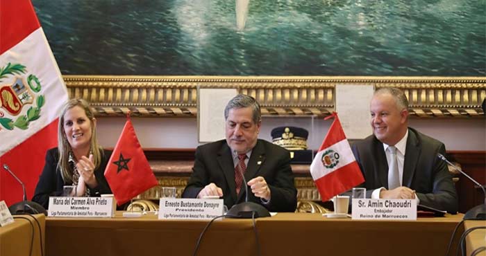 Le Congrès du Pérou exhorte le gouvernement à soutenir la souveraineté du Maroc sur le Sahara Le Congrès du Pérou exhorte le gouvernement à soutenir la souveraineté du Maroc sur le Sahara