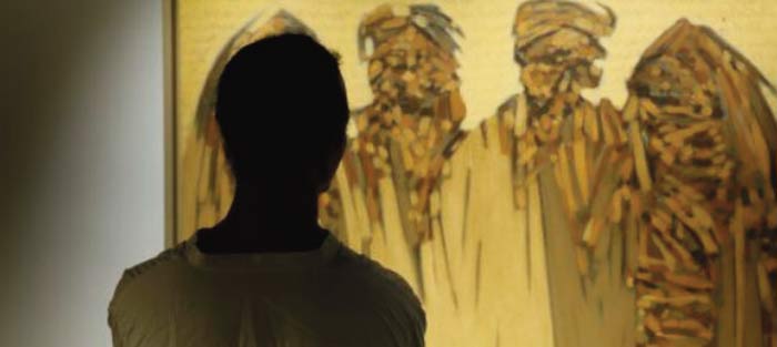 Vernissage de l'exposition "Configuration de la simplicité" de l’artiste peintre Ahmed El Amine