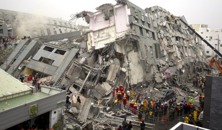 Des dizaines de victimes dans un tremblement de terre à Taïwan