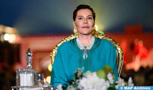SAR la Princesse Lalla Hasnaa prend part à Nice au dîner offert par le Président français en l’honneur des Chefs d’Etat et de gouvernement participants SAR la Princesse Lalla Hasnaa prend part à Nice au dîner offert par le Président français en l’honneur des Chefs d’Etat et de gouvernement participants