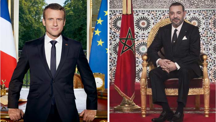 Le Président français S.E.M Emmanuel Macron salue l’engagement “fort” et “clair” de SM le Roi Mohammed VI pour le développement d’une économie bleue en Afrique Le Président français S.E.M Emmanuel Macron salue l’engagement “fort” et “clair” de SM le Roi Mohammed VI pour le développement d’une économie bleue en Afrique