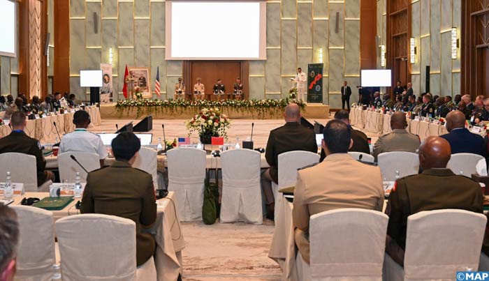 Tenue à Rabat de la 7ème Conférence des officiers supérieurs du rang des pays africains Tenue à Rabat de la 7ème Conférence des officiers supérieurs du rang des pays africains