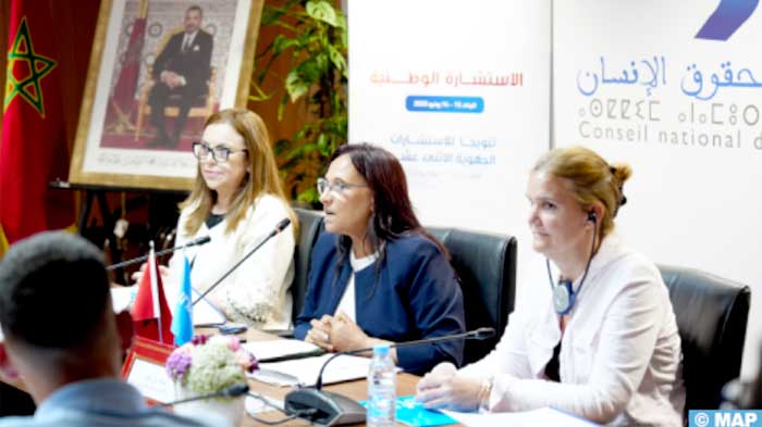 Le CNDH accueille les travaux d’une consultation nationale avec les enfants Le CNDH accueille les travaux d’une consultation nationale avec les enfants