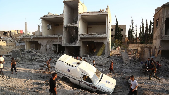 Raids contre un hôpital soutenu par MSF en Syrie Raids contre un hôpital soutenu par MSF en Syrie