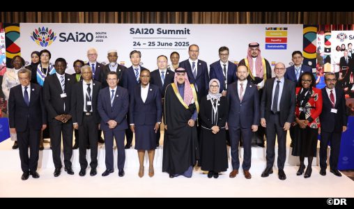 Une délégation de la Cour des Comptes du Royaume prend part à Johannesburg au Sommet SAI20 Une délégation de la Cour des Comptes du Royaume prend part à Johannesburg au Sommet SAI20