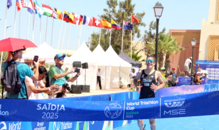 Coupe du monde de Triathlon Moulay El Hassan à Saïdia : Consécration du Britannique Oliver Conway et de la Russe Diana Isakova