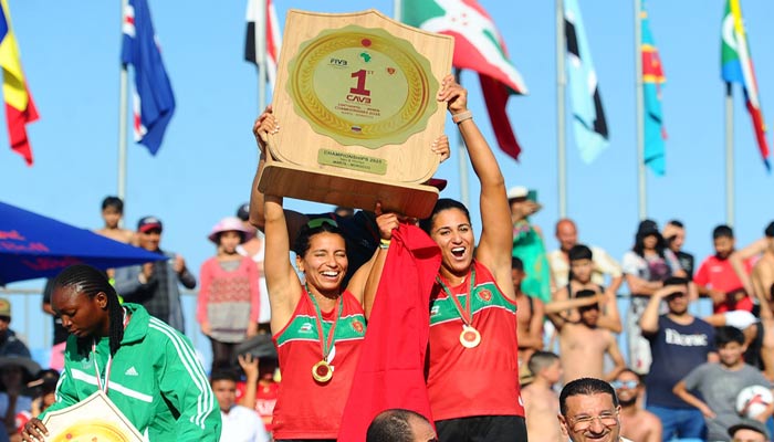 Beach-volley : Les sélections marocaines remportent le Championnat d’Afrique et accèdent aux Mondiaux Beach-volley : Les sélections marocaines remportent le Championnat d’Afrique et accèdent aux Mondiaux