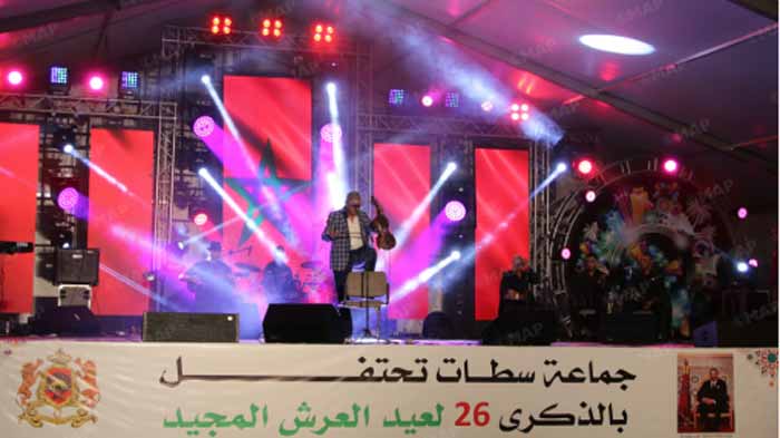 Settat vibre aux rythmes du chaâbi marocain en célébration de la Fête du Trône