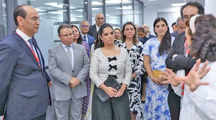 La Première Dame de la République du Salvador visite le Centre Lalla Asmaa pour enfants sourds à Tanger La Première Dame de la République du Salvador visite le Centre Lalla Asmaa pour enfants sourds à Tanger