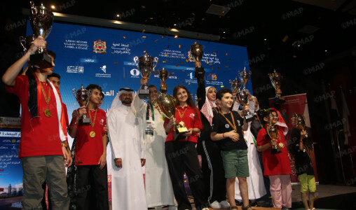 Championnat arabe d'échecs à Casablanca : Victoire de l'Egyptienne Joy Romany et du Palestinien Majed Altell Championnat arabe d'échecs à Casablanca : Victoire de l'Egyptienne Joy Romany et du Palestinien Majed Altell