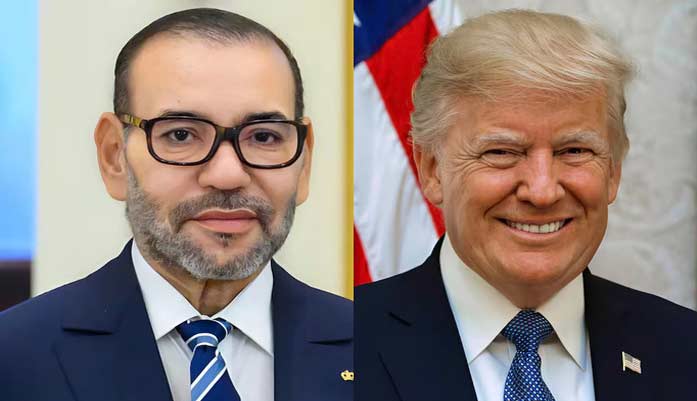 Le Président Trump réaffirme la reconnaissance par les Etats-Unis de la souveraineté marocaine sur le Sahara et leur soutien à la Propositio n d’Autonomie “comme seule base pour un règlement juste et durable de ce différend”