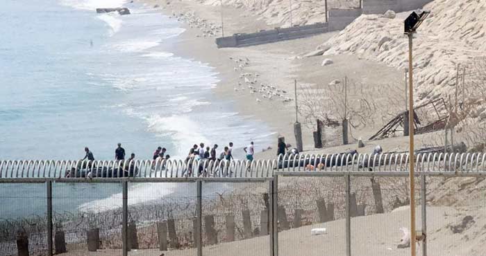 Nouvel assaut migratoire sur Sebta