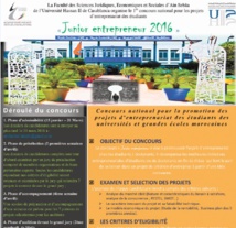 Deadline du dépôt des dossiers de candidatures du concours “Junior entrepreneur” fixé au 31 mars Deadline du dépôt des dossiers de candidatures du concours “Junior entrepreneur” fixé au 31 mars