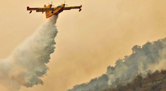 Chefchaouen : L’incendie de forêt à Derdara circonscrit