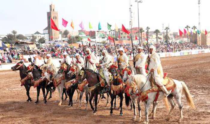 Clap de fin des festivités du Moussem Moulay Abdallah Amghar Clap de fin des festivités du Moussem Moulay Abdallah Amghar